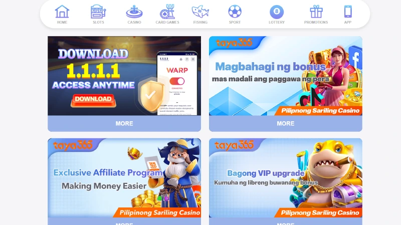 Bonuses & Promotions - What TAYA365 Currently Offers - BetWiseHub